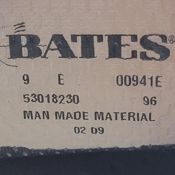 BATES Shoes Men\'s 9E High Gloss Duty Professional Laceup  Oxfords 00941e